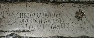 Grabinschrift des Mädchens Tertulla